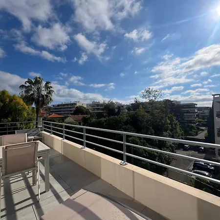 Apartment T2 Moderne Terrasse 2min Plages De Juan-les-pins!